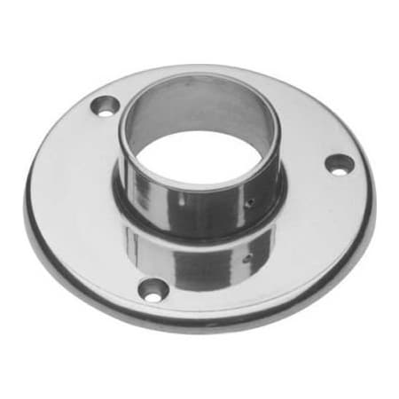 Lavi Industries Lavi Industries, Flange, Floor, for 2" Tubing, Polished Stainless Steel 40-532/2